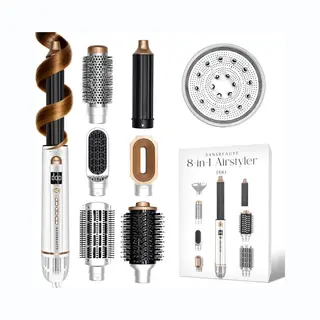 Sansbeauté® 8-in-1 Airstyler - Mit Diffusor - Föhnbürste - Weiß