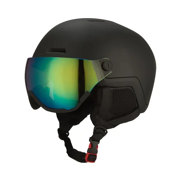 Gooff Xtreme Skihelm Mit Visier – Skihelm Inklusive Skibrille – Belüftung Auch Mit Handschuhen Am Helm Bedienbar – Ohrpolster Abnehmbar Für thumbnail