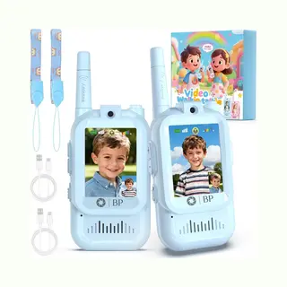 Bp® Walkie Talkie - Live Video Communicatie - Blauw