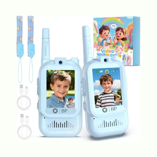 Bp® Walkie Talkie - Live Video Communicatie - Blauw thumbnail
