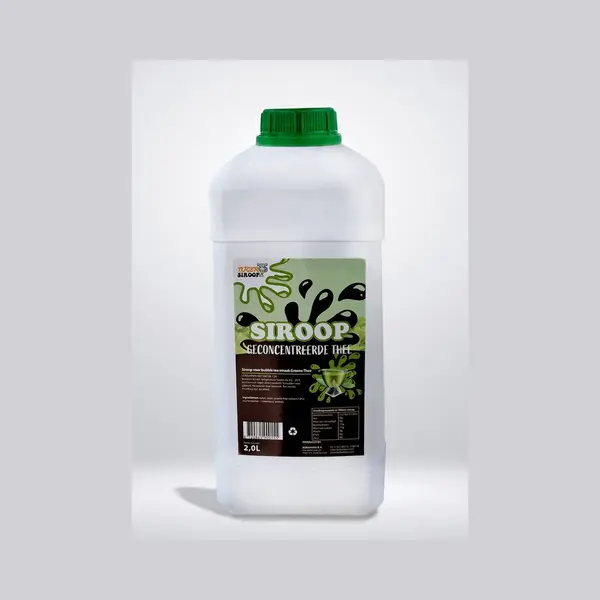 Geconcentreerde Thee Siroop - 2.7 Kg - 2 Liter - Tijger Siroop - Bubble Thee Siroop - Limonade - Bubble Thee - Bubble Tea Syrup - Tijger Boba thumbnail
