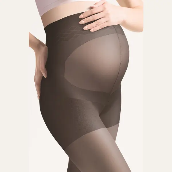 Gabriella Zwangerschapspanty - 40 Denier - Kleur, Zwart - Maat, M - Model, Mamma Premium thumbnail