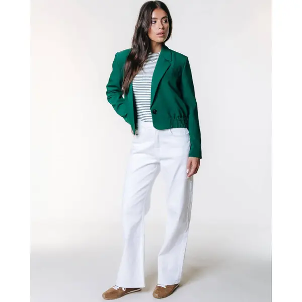 Colourful Rebel Zoe Gathered Bottom Blazer thumbnail