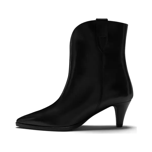 Isabel Bernard Vendôme Louane Zwarte Kalfsleren Boots IB53009-001-37 thumbnail