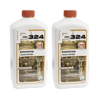Hmk P324 Vloeibare Edelzeep 2 Stuks - Voordeelverpakking - Voor Vloer