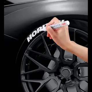Tlvx Witte Bandenstift / Autobanden Stift Wit / Fatbike / Fiets / Scooter Tyre Marker Pen White / Auto Banden Stift Wit / Auto / Scooter / Motor