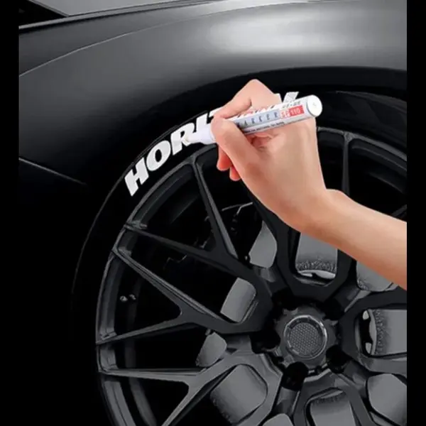 Tlvx Witte Bandenstift / Autobanden Stift Wit / Fatbike / Fiets / Scooter Tyre Marker Pen White / Auto Banden Stift Wit / Auto / Scooter / Motor thumbnail