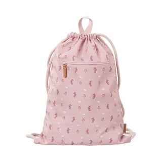 Fresk Zwemtas Meisjes – 38 X 27 Cm – Gymtas – Waterafstotende Strandrugzak Voor Kinderen – Zwemzak Met Ophanglus – Roze - Seahorse