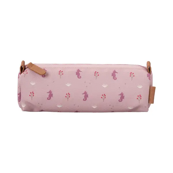 Fresk Etui Meisjes - Waterafstotende Pennenzak - Etuis Voor School - Pennenbakje Voor Kinderen - Schoolspullen - 22 X 6 X 7 Cm - Roze - Seahorse thumbnail
