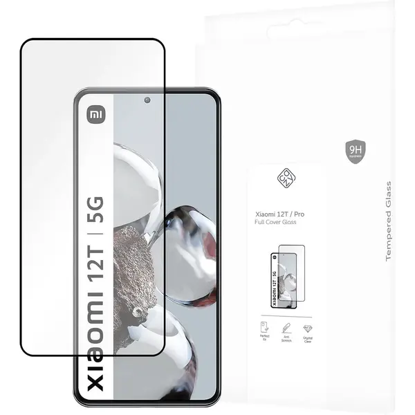 Cazy Screenprotector Geschikt Voor Xiaomi 12T / 12T Pro - Screenprotector Full Cover Gehard Glas thumbnail