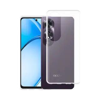 Cazy Hoesje Geschikt Voor Oppo A60 Hoesje Siliconen - Flexibele Case - Transparant