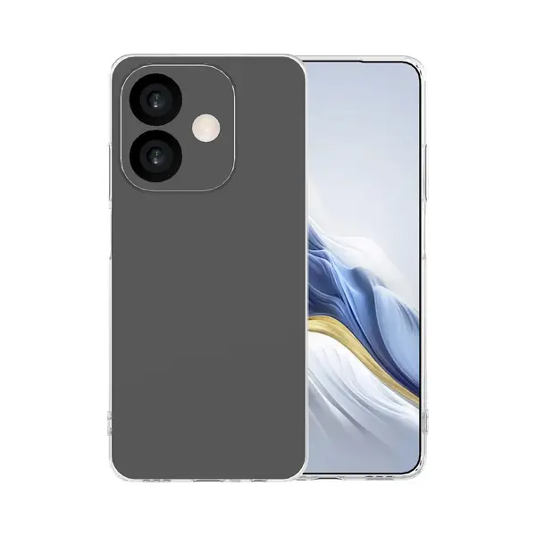 Cazy Hoesje Geschikt Voor Oppo A40 / A40m / A60 (5G) Hoesje Siliconen - Flexibele Case - Transparant thumbnail