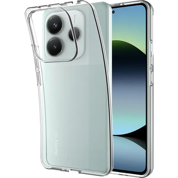 Cazy Soft Tpu Schutzhülle (Xiaomi Redmi Note 14 5G), Smartphone Hülle, Transparent thumbnail