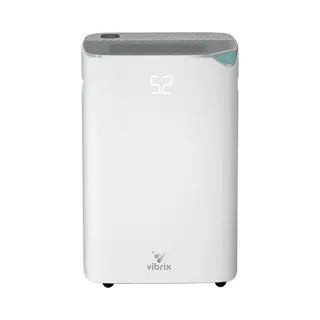 Vibrix DryFlow20 - Luchtontvochtiger - 20L Per Dag - Energiezuinig 285 W - Voor Ruimtes Tot 75 M² - Wit