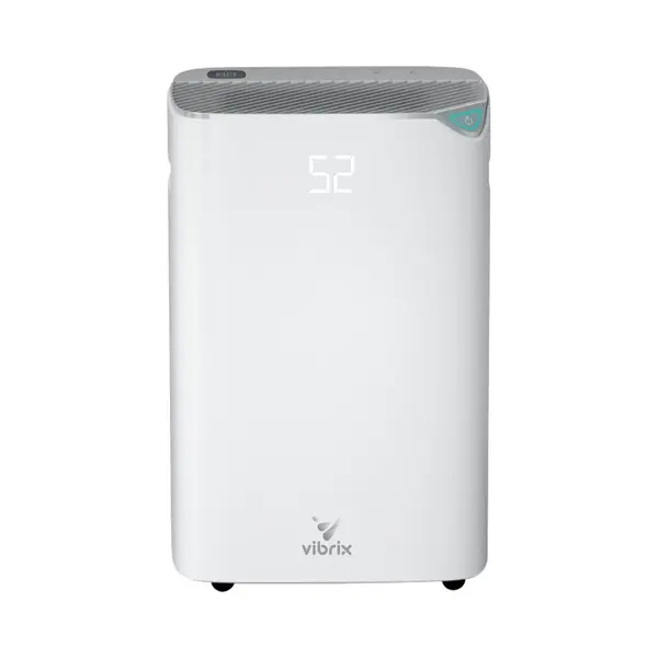 Vibrix DryFlow20 - Luchtontvochtiger - 20L Per Dag - Energiezuinig 285 W - Voor Ruimtes Tot 75 M² - Wit thumbnail