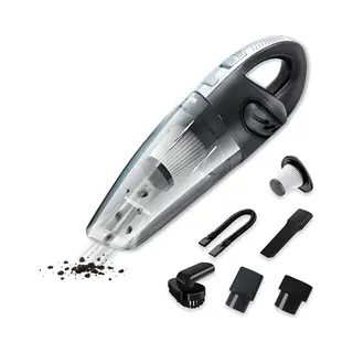 Maca Kruimeldief - Handstofzuiger - 7kPa - 5 Opzetstukken - 120W - Snoerloos - Nat En Droog – Zwart