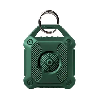 Furtastic® Waterdichte Sleutelhanger - Geschikt Voor AirTag - Vierkant - Groen - Tracker Accessoires - Apple AirTag Niet Inbegrepen