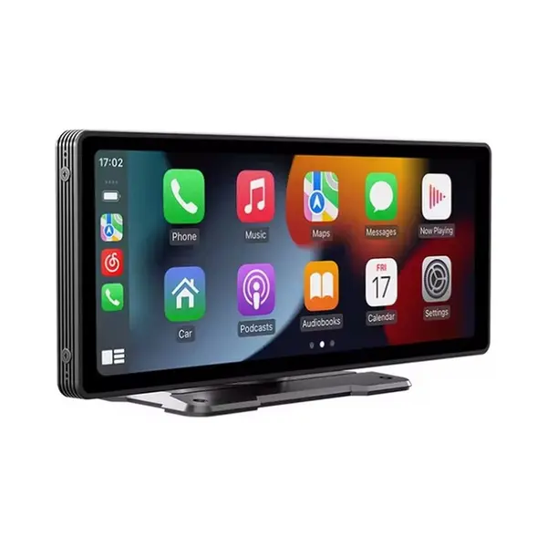 Carplay - Carplay Scherm - Apple Carplay - Android Auto - Touchscreen - Inclusief Achteruitrijcamera - 10 Inch - Zwart thumbnail