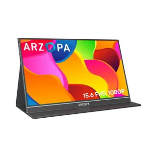 Arzopa S1 - Draagbare Monitor - Full Hd 15.6 Inch - Usb-C - Incl Bookcase
