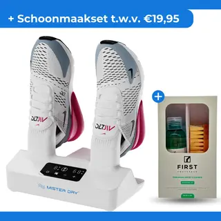Mister Dry® Schoenendroger Wit - Schoendroger - Elektrische Schoenendroger - Schoenverfrisser - Schoenendrogers - Ozone - Shoe Dryer - Shoe Fresh