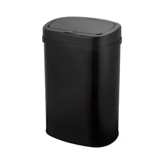 Five Stars® Mülleimer Mit Sensor - 60 Liter - Edelstahl - Küche - Schwarz