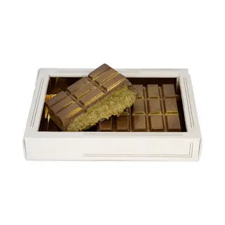 Candyshop Lolo Dubai Chocolade - Gold Edition - 200 Gram - 45% Pistachenoten - Chocoladereep