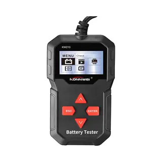 Merkloos Konnwei KW210 -12V– Auto Accu Tester – Nederlands