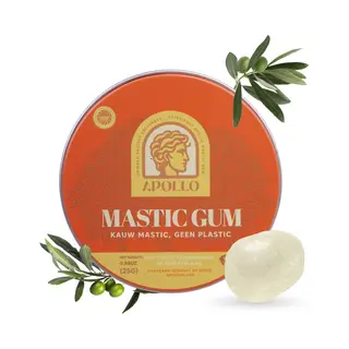 Apollo Mastic Gum – 100% Natural | Strong Gum From Chios | For Jawline, Oral Health & Digestion | 25g