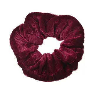 Clayre & Eef Haarelastiek Ø 10 Cm Rood Velours