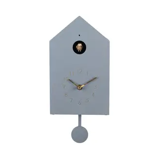 Gabriël Koekoeksklok 16x9x25 Cm Blauw Kunststof