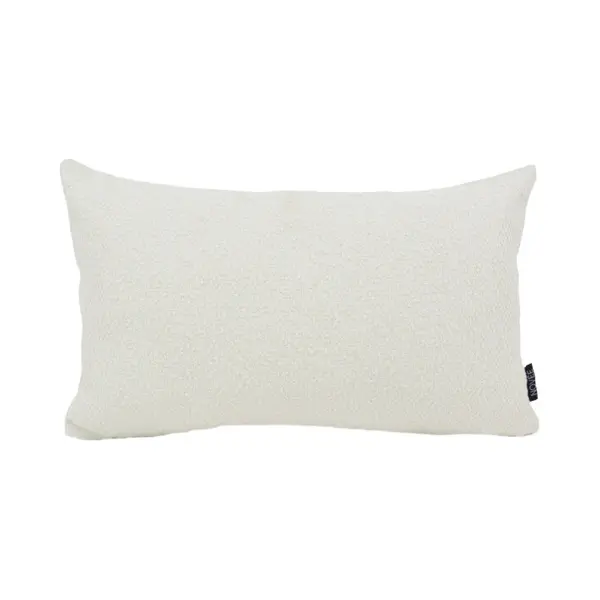 Novée Sierkussen Malibu Sunset Ivory - Outdoor/Buiten Collectie | 30 X 50 Cm | Bouclé / Pp thumbnail