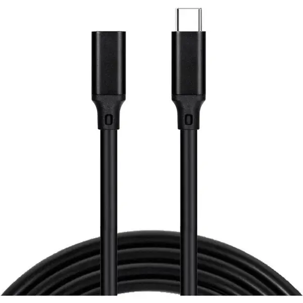 Techvavo® Usb C Verlengkabel - Usb C Kabel - Usb C Naar Usb C Kabel - Usb 3.1 Type-C Verlengkabel - 0.5 Meter thumbnail