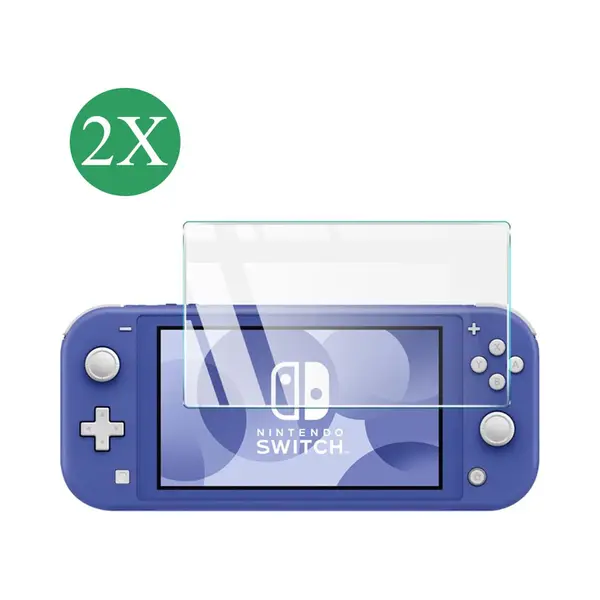 Fonu.nl Fonu Screenprotector - Geschikt Voor Nintendo Switch Lite - Ultrabright Glas - 2 Stuks thumbnail