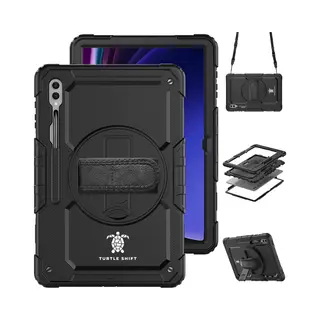 Geschikt Voor Samsung Galaxy Tab S10 Ultra / Tab S9 Ultra / Tab S8 Ultra Hoes - 14.6 Inch - Hoes Met Screen Protector - Turtle Shift Cover Hoesje -