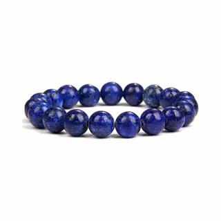 Bixorp Gems Lapis Lazuli Edelsteen Armband 10mm - Edelstenen Kralenarmband - Spiritueel Cadeau - 18cm