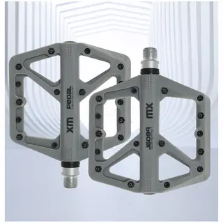 Hbs Pd-502 Fietspedalen - Lichtgewicht Slijtvast En Antislip Grijs