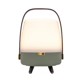 Kooduu Lite-up Play Mini Mono draadloze luidspreker Groen, Wit, Hout 8 W
