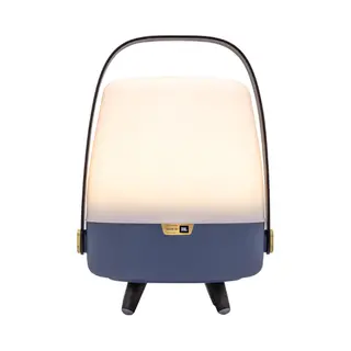 Kooduu Lite-up Play Mini Mono draadloze luidspreker Blauw, Wit, Hout 8 W