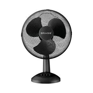 Brasq Tafelventilator F400 - 30 Cm - 3 Snelheden - Zwart