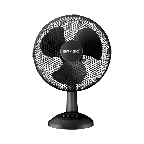 Brasq Tafelventilator F400 - 30 Cm - 3 Snelheden - Zwart thumbnail