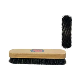 Synx Tools Houten Kledingborstel Met Paardenhaarmix 18 Cm - Pluizenverwijderaar - Pluizenborstel - Kleding/schoonmaakartikelen - Kleding Reinigen -