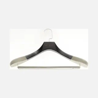 Milano Luxurious Kledinghanger Met Broeklat – Kleerhangers – Kledinghangers Hout – Draaibare Chrome Haak – Antislip – Antique Gelakt –