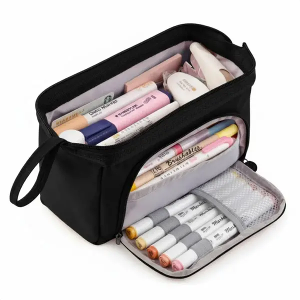 Diydash Federmäppchen Xl - Federtasche - Federmäppchen - Schulmäppchen - Großes Federmäppchen - Schulbedarf - Trousse Scolaire - Für Mädchen, thumbnail