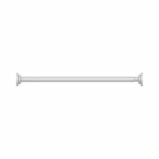 Jeemsie Douchestang Uitschuifbaar - Wit - 66 Cm Tot 99 Cm - Universeel - Douchestang Zonder Boren - Douchestang Verstelbaar - Douchegordijnstang -