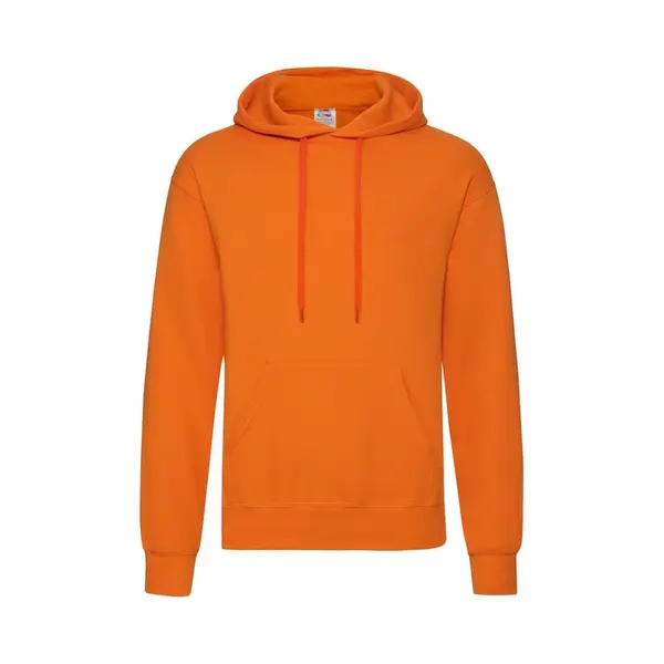Fruit Of The Loom Hoodie / Capuchon Sweater Oranje Voor Volwassenen - Classic Hooded Sweat - Hoodie - Maat L thumbnail