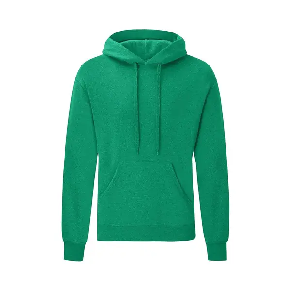 Fruit Of The Loom Hoodie / Capuchon Sweater Kelly Green Voor Volwassenen - Classic Hooded Sweat - Hoodie - Maat L thumbnail