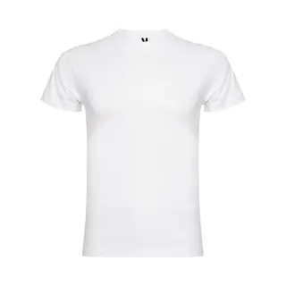 4 Pack Wit T-shirts Roly Braco 180 Gram Premium Maat 4XL