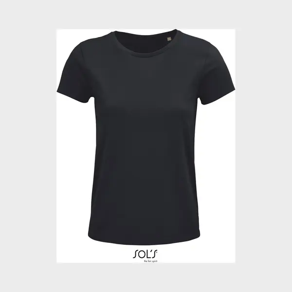 Sol'S - Crusader T-shirt Dames - Donkerblauw - 100% Biologisch Katoen - Xl thumbnail