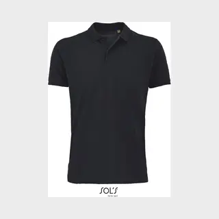 Sol'S - Planet Polo - Donkerblauw - 100% Biologisch Katoen - L