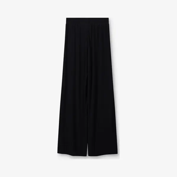 Sissy-Boy - Zwarte Mid Waist Jersey Broek thumbnail